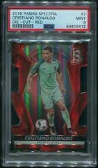 Cristiano Ronaldo [Red Die Cut] Soccer Cards 2016 Panini Spectra Prices