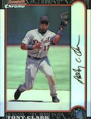Tony Clark #14 Baseball Cards 1999 Bowman Chrome Prices