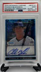 Charlie Blackmon [Xfractor Autograph] #BCP121 Baseball Cards 2009 Bowman Chrome Prospects Prices