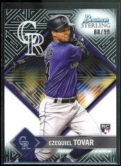 Ezequiel Tovar #ST-11 Baseball Cards 2023 Bowman Sterling Tek Prices