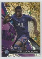 Junior Dina Ebimbe [Gold Speckle] #12 Soccer Cards 2021 Topps Finest UEFA Champions League Prices