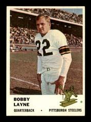 Bobby Layne #117 Football Cards 1961 Fleer Prices