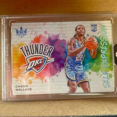 Cason Wallace [Masterpiece] #21 Basketball Cards 2023 Panini Court Kings Self Expression Prices