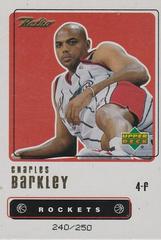 Charles Barkley [Gold] #77 Basketball Cards 1999 Upper Deck Retro Prices