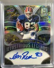 Andre Reed [Splatter] Football Cards 2022 Panini Spectra Illustrious Legends Autographs Prices