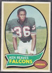 Ken Reaves Football Cards 1970 Topps Prices