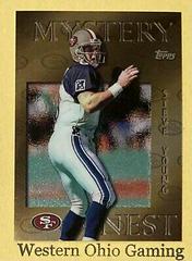 Steve Young [Gold] #M8 Football Cards 1997 Topps Mystery Finest Prices