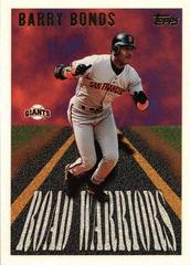 Barry Bonds Baseball Cards 1996 Topps Road Warriors Prices