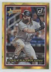 Charlie Blackmon [Gold] Baseball Cards 2018 Panini Donruss All Stars Prices