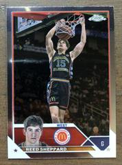 Reed Sheppard #22 Basketball Cards 2023 Topps Chrome McDonald's All American Prices
