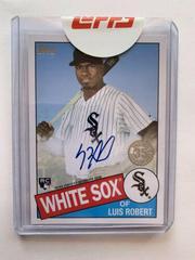 Luis Robert #85A-LR Baseball Cards 2020 Topps 1985 35th Anniversary Autographs Prices