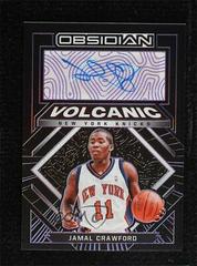 Jamal Crawford [Purple] #VS-JCF Basketball Cards 2021 Panini Obsidian Volcanic Signatures Prices