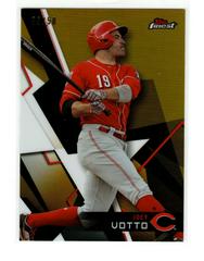 Joey Votto [Gold Refractor] #101 Baseball Cards 2018 Topps Finest Prices