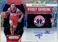 Bilal Coulibaly #37 Basketball Cards 2023 Panini Prizm Fast Break Rookie Autograph Prices