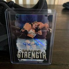 Ronda Rousey Wrestling Cards 2021 Topps Chrome WWE Great Feats of Strength Autographs Prices
