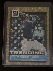Wander Franco [Gold] Baseball Cards 2022 Panini Donruss Trending Prices