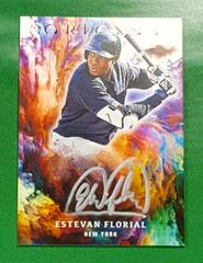 Estevan Florial [Silver Ink] Baseball Cards 2021 Panini Chronicles Origins Signatures Prices