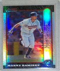 Manny Ramirez [Refractor] #35 Baseball Cards 1999 Bowman Chrome Prices