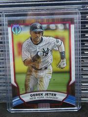 Derek Jeter [Red] #15 Baseball Cards 2022 Topps Tribute Prices