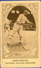 Amos Strunk Baseball Cards 1922 E120 American Caramel Prices
