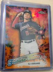 CJ Abrams [Orange] #FS-8 Baseball Cards 2023 Topps Chrome Future Stars Prices