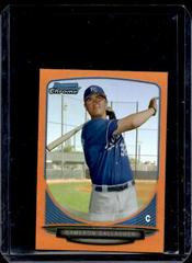 Cameron Gallagher [Orange Refractor] #BCP177 Baseball Cards 2013 Bowman Chrome Prospect Prices