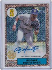 Edgar Martinez [Red] #T87CA-EMA Baseball Cards 2022 Topps Update 1987 Chrome Autographs Prices