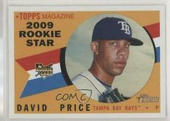 David Price #73 Baseball Cards 2009 Topps Heritage Prices