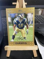 Stephen Davis [Gold] Football Cards 2007 Topps Prices