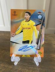 Jude Bellingham [Orange Wave Refractor] Soccer Cards 2020 Topps Finest UEFA Champions League Autographs Prices