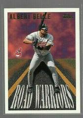 Albert Belle #RW2 Baseball Cards 1996 Topps Road Warriors Prices