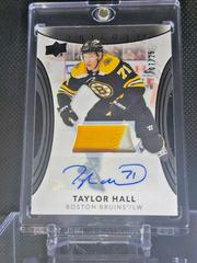 Taylor Hall [Black Foil Patch Autograph] #67 Hockey Cards 2022 Upper Deck Trilogy Prices