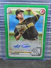 Joey Cantillo [Green] #PA-JC Baseball Cards 2020 Bowman Paper Prospect Autographs Prices