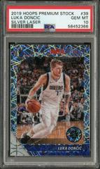 Luka Doncic [Silver Laser] #39 Basketball Cards 2019 Panini Hoops Premium Stock Prices