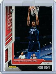 Moses Brown #128 Basketball Cards 2020 Panini Instant Prices