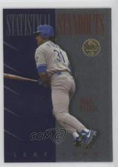 Mike Piazza Baseball Cards 1994 Leaf Statistical Standouts Prices