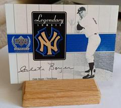 Clete Boyer #CB-LL Baseball Cards 2000 Upper Deck Yankees Legends Legendary Lumber Prices