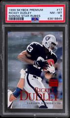 Rickey Dudley [Shining Star Rubies] Football Cards 1999 Skybox Premium Prices