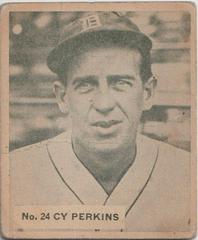Cy Perkins #24 Baseball Cards 1936 World Wide Gum Prices