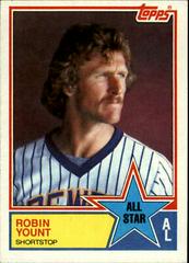 Robin Yount #389 Baseball Cards 1983 Topps Prices