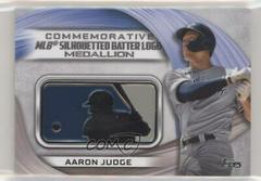 Aaron Judge #MLBL-AJ Baseball Cards 2022 Topps MLB Logo Medallion Relics Prices