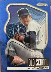 Nolan Ryan [Blue Velocity Prizm] #OS-1 Baseball Cards 2022 Panini Prizm Old School Prices