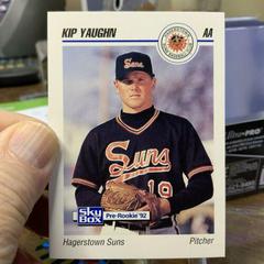 Kip Yaughn #116 Baseball Cards 1992 Skybox AA Prices