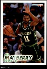 Lee Mayberry Basketball Cards 1993 Fleer Prices