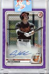 Adley Rutschman [Purple] #PA-AR Baseball Cards 2020 Bowman Paper Prospect Autographs Prices
