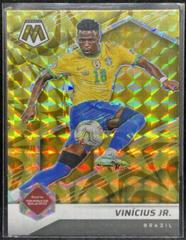 Vinicius Jr. [Reactive Gold] Soccer Cards 2021 Panini Mosaic Road to FIFA World Cup Prices