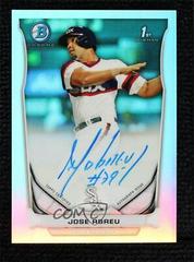 Jose Abreu [Chrome Refractor] Baseball Cards 2014 Bowman Prospect Autograph Prices