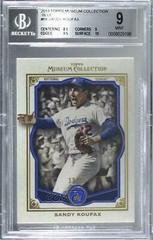 Sandy Koufax [Blue] Baseball Cards 2013 Topps Museum Collection Prices