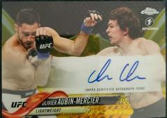Olivier Aubin Mercier [Gold] #FA-OAM Ufc Cards 2018 Topps UFC Chrome Autographs Prices