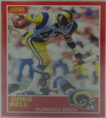 Greg Bell Football Cards 1989 Panini Score Prices